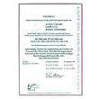 ISO-certificaat van de Multi Ampremeter PCE-DC 1