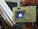 Venstergrootte in het LCD-scherm van de camera op een aangepaste endoscoop