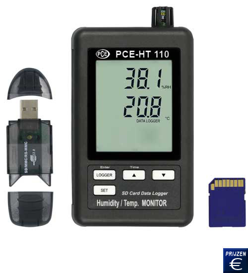 2-kanalige datalogger PCE-HT110