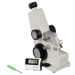 Leveromvang van de Abbe-refractometer