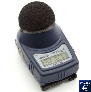 Akoestische dosimeter dBadge CEL-350