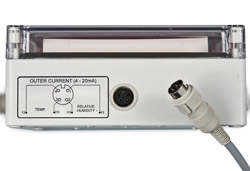 Analoge thermo-hygrometer PCE-G1A aansluiting