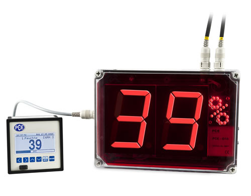 Analoge thermo-hygrometer PCE-G1A toepassing