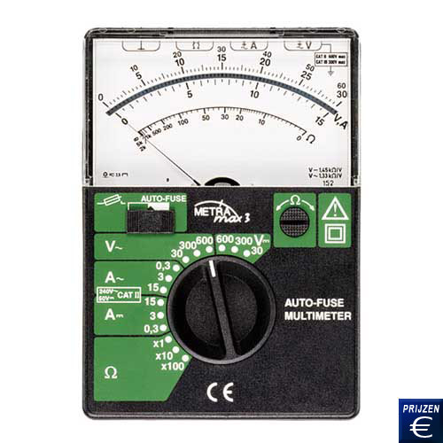 METRAmax®3 analoge multimeter