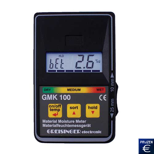 Capacitieve materiaalvochtigheidsmeter GMK 100