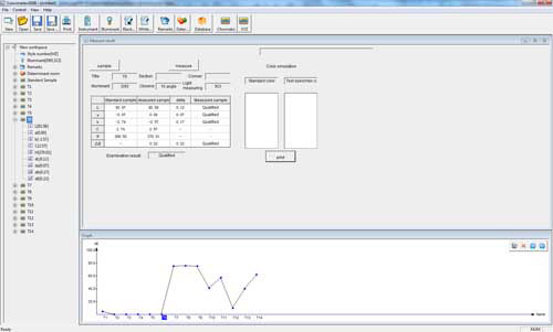 color grader-pce-tcr-200-software