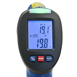 Geen schimmelgevaar gemeten door de Dauwpunt temperatuurmeter PCE-DPT 1