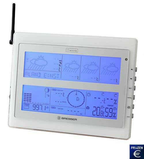 DCF-Radio-Weerstation met 4-daagse-voorspelling 4CastPC