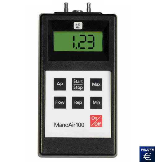 Differentiële drukmeter ManoAir 100