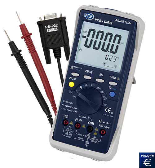 Digitale Multimeter DMM PCE-DM 32