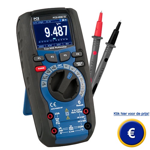 Digitale multimeter PCE-HDM 10