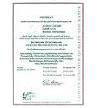 ISO-certificaat voor de Diktemeter voor materialen PCE-TG100