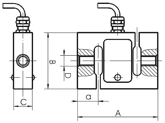 Dynamometer EF-AE-S schets 2