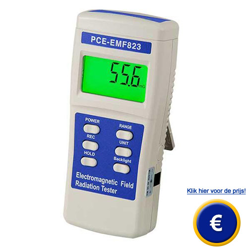 Elektromagnetische stralingsmeter PCE-EMF 823