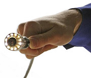 endoscoop PCE-V220/V250 met beeldscherm verlichte camerakop
