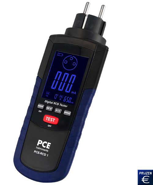 FI-Tester / RCD tester PCE-RCD 1 