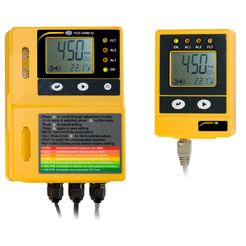 Gasdetectiesysteem PCE-WMM 50