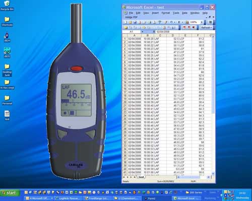 Digitale geluidsniveaumeter Casella CEL-246