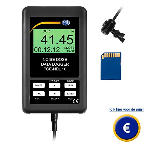 Geluidsmeter PCE-NDL 10