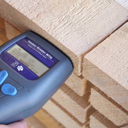 Gebruik van de houtsterktemeter Timber Grader MTG