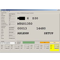 Software van de houtsterktemeter Timber Grader MTG