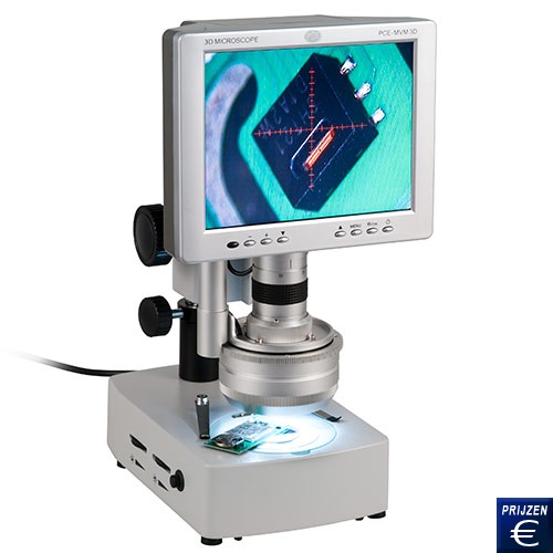 Gemotoriseerde 3D-Microscoop PCE-MVM 3D