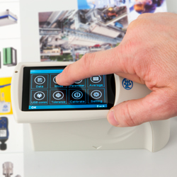 Innovatief touch display van de glansmeter