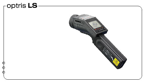 Hand pyrometer LS-Plus animatie