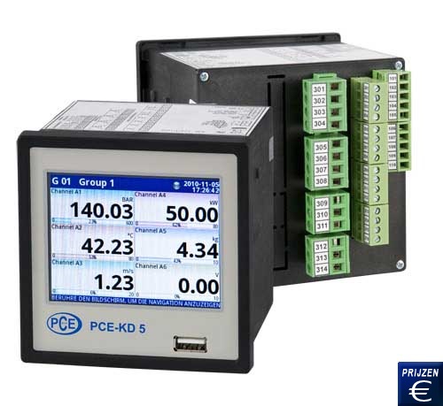 Inbouw Datalogger PCE-KD9