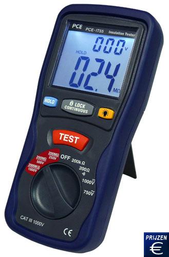 Isolatiemeter PCE-IT 55