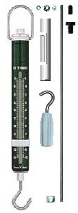 Krachtmeter met schaalindeling in grammen