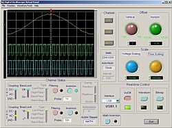 Laboratorium oscilloscoop PCE-UT 2152c software