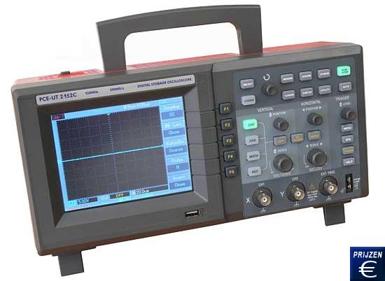 Laboratorium oscilloscoop PCE-UT 2152c