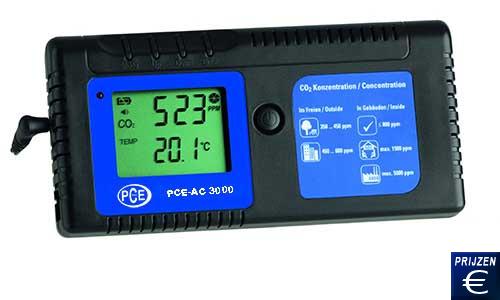 Luchtkwaliteitsmeter PCE-AC 3000
