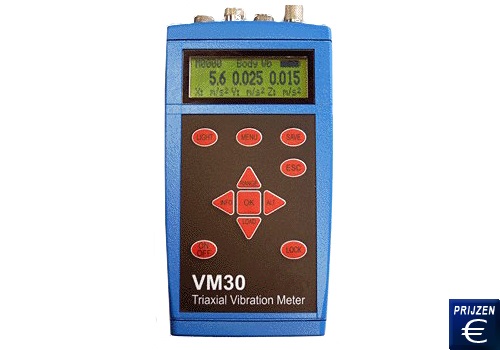 Menselijke - Vibratiemeter VM-30 (Human VibratieMeter)
