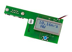 Het extra PCE-WLD scherm voor de Mobiele windmeter PCE-WL 1