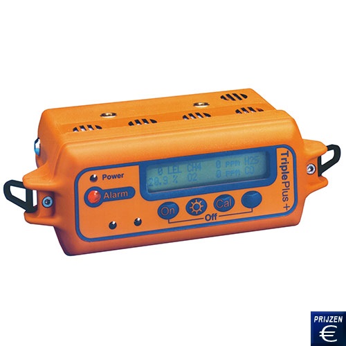 Multi-gasdetector Triple Plus+ met geheugen 