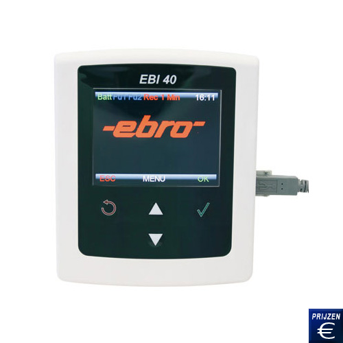 Multikanaal temperatuurlogger EBI-40