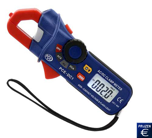 Multimeter Ampèretang PCE-DC 1