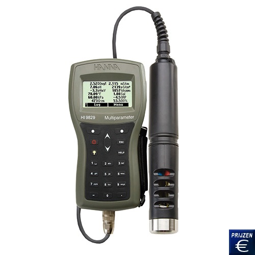 Multiparameter handheld-meter HI 9829-xxxxx