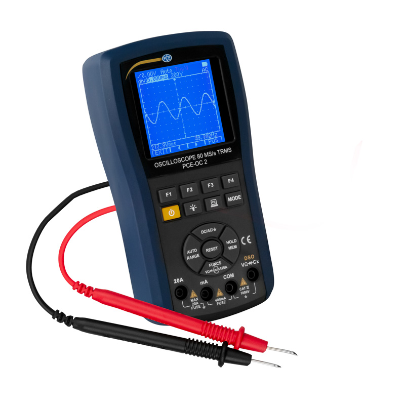 Oscilloscoop-Multimeter PCE-OC 2