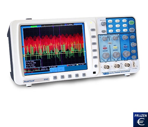 Geheugen-oscilloscoop PeakTech PKT-1240