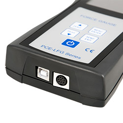 Aansluiting van de Precisie Dynamometer PCE-LFG Serie