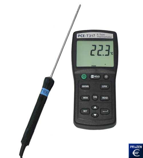 precisie thermo-meter PCE-T317