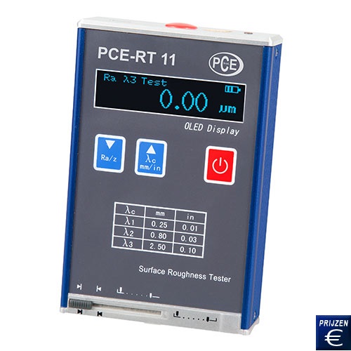 Ruwheidsmeter PCE-RT11