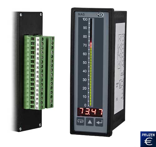 Staafdiagram-display PCE-NA 5