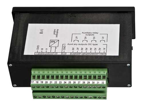 Staafdiagram-display PCE-NA 5 aansluitingen