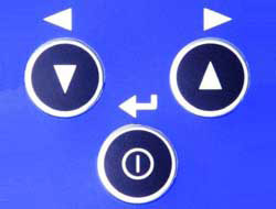 Strobe PCE-VT 250 toetsen
