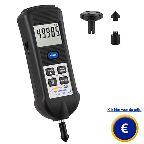Tachometer-Stroboscoop PCE-T 260