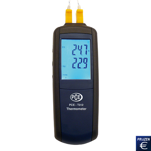 Temperatuur meetinstrument PCE-T312